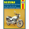 KNYGA John Haynes Suzuki GS/GSX250, 400 &amp; 450 Twins (79 - 85) Haynes Repair Manual
