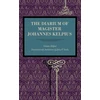 KNYGA John Kelpius Diarium of Magister Johannes Kelpius