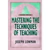 KNYGA Joseph Lowman Mastering the Techniques of Teaching