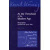 KNYGA Karl Konig At the Threshold of the Modern Age