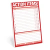 KNYGA Knock Knock Action Items Pad