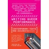 KNYGA Le Gateau Chocolat Writing Queer Performance