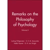 KNYGA Ludwig Wittgenstein Remarks on the Philosophy of Psychology, Volume II