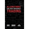 KNYGA Lvaro Cartea Algorithmic and High-Frequency Trading