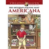 KNYGA Marty Noble Creative Haven the Saturday Evening Post Americana Coloring Book