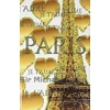 KNYGA Michael Huhn je t'aime auksinis glitter eiffel Tower creative blank journal sir Michael designer edition