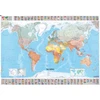 KNYGA Michelin Travel Publications World - Michelin rolled &amp; tubed wall map Encapsulated