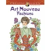 KNYGA Ming Ju Sun Creative Haven Art Nouveau Fashions Coloring Book