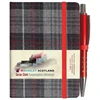 KNYGA MINI &amp; PEN 10.5CM x 7CM Waverley S.T. (S): Castle Pilkas Mini with Pen Pocket Genuine Tartan Cloth Commonplace Notebook