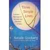 KNYGA Natalie Goldberg Three Simple Lines