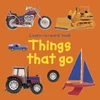 KNYGA Nicola Tuxworth Learn-a-word Book: Things that Go