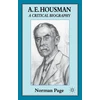 KNYGA Norman Page A. E. Housman