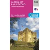 KNYGA Ordnance Survey Aldershot &amp; Guildford, Camberley &amp; Haslemere