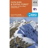 KNYGA Ordnance Survey Glen Shiel and Kintail Forest