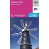 KNYGA Ordnance Survey Grantham, Sleaford &amp; Bourne
