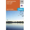 KNYGA Ordnance Survey Huntingdon and St.Ives, Grafham Vanduo