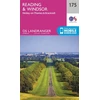 KNYGA Ordnance Survey Reading, Windsor, Henley-on-Thames &amp; Bracknell