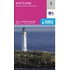 KNYGA Ordnance Survey Shetland - Sullom Voe &amp; Whalsay