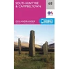 KNYGA Ordnance Survey South Kintyre &amp; Campbeltown