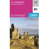 KNYGA Ordnance Survey St Andrews, Kirkcaldy &amp; Glenrothes