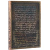 KNYGA paperblanks Michelangelo, Handwriting (Embellished Manuscripts Collection) Ultra Lined Softcover Flexi Journal (Elastic Band Closure)