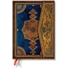 KNYGA paperblanks Safavid Indigo (Safavid Binding Art) Midi 12-month Horizontal Hardback Dayplanner 2025 (Wrap Closure)