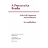 KNYGA Patricia Curd Presocratics Reader