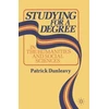 KNYGA Patrick Dunleavy Studying for a Degree