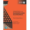 KNYGA Paul Newbold Statistics for Business and Economics, Global Edition
