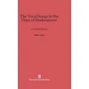 KNYGA Peter J Seng Vocal Songs in the Plays of Shakespeare