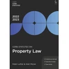 KNYGA Peter Luther Core Statutes on Property Law 2022-23