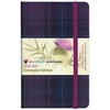 KNYGA POCKET 9CM x 14CM Thistle Tartan: Pocket: 14 x 9cm: Scottish Traditions: Waverley Genuine Tartan Cloth Commonplace Notebook