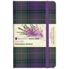 KNYGA POCKET 9CM x 14CM Waverley S.T. (M): Heather Pocket Genuine Tartan Cloth Commonplace Notebook