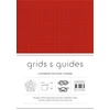 KNYGA Princeton Architectural Press Staff Grids &amp; Guides (Raudona) Notebook