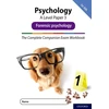 KNYGA Rob Mcilveen Complete Companions Fourth Edition: 16-18: AQA Psychology A Level Paper 3 Exam Workbook: Forensic psychology