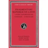 KNYGA Robert Maltby Fragmentary Republican Latin, Volume VI