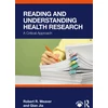 KNYGA Robert R Weaver Reading and Understanding Health Research