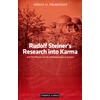 KNYGA Sergei O Prokofieff Rudolf Steiner's Research into Karma