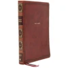 KNYGA Thomas Thomas Nelson KJV Holy Bible: Giant Print Thinline Bible, Brown Leathersoft, Raudona Letter, Comfort Print: King James Version