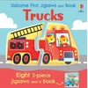 KNYGA Wheatley Abigail Usborne First Jigsaws and Book: Trucks