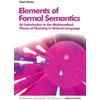 KNYGA Yoad Winter Elements of Formal Semantics