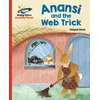 KNYGA Abigail Steel Reading Planet - Anansi and the Web Trick - Raudona A: Galaxy