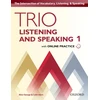 KNYGA Alice Savage Trio Listening and Speaking: Level 1: Student Book Pack with Online Practice