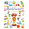 KNYGA Anita Bijsterbosch What Do You See? A Book Full of Words and Pictures