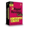 KNYGA Anne Rooney York Notes RAPID AQA GCSE (Revision Cards) The Strange Case of Dr Jekyll and Mr Hyde - for 2026, 2027 exams