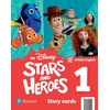 KNYGA Bookshop My Disney Stars and Heroes British Edition Level 1 Story Cards