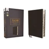 KNYGA Bookshop NASB, Thinline Bible, Leathersoft, Juodas, Raudona Letter, 2020 Text, Thumb Indexed, Comfort Print