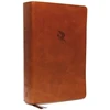 KNYGA Bookshop NKJV, Spirit-Filled Life Bible, Third Edition, Leathersoft, Brown, Raudona Letter, Comfort Print