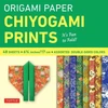KNYGA Bookshop Origami Paper - Chiyogami Prints - 6 3/4" - 48 Sheets