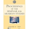 KNYGA Bookshop Proceedings of the Seminar for Arabian Studies Volume 35 2005